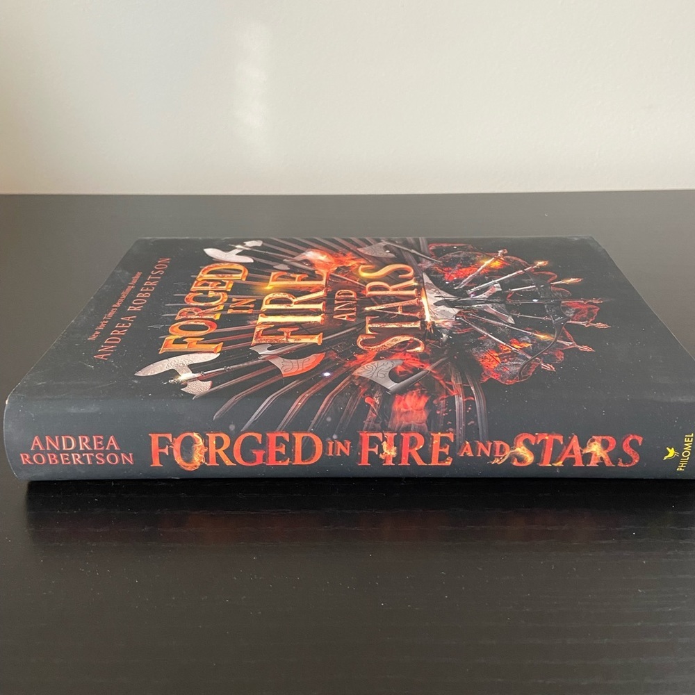 Forged in Fire and Stars by Andrea Robertson Hardcover Book - Picture 3 of 7